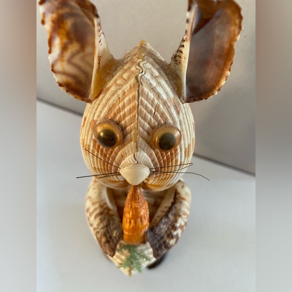 Shell Bunny With Carrot - Picture 7 of 8